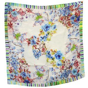 NWT Cream 100% Silk Bandana